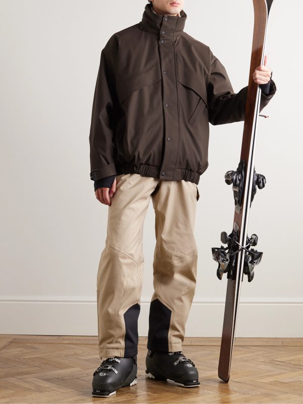 Lech Padded Storm System® Virgin Wool-Blend Hooded Ski Jacket - OU