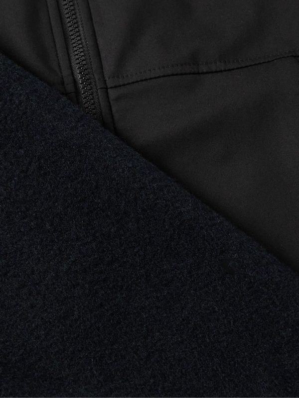 Meribel Panelled Shell and Cashmere Jacket - E1