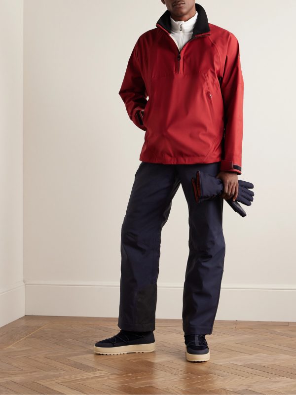 Lech Straight-Leg Padded Storm System® Virgin Wool-Blend Ski Salopettes - OU