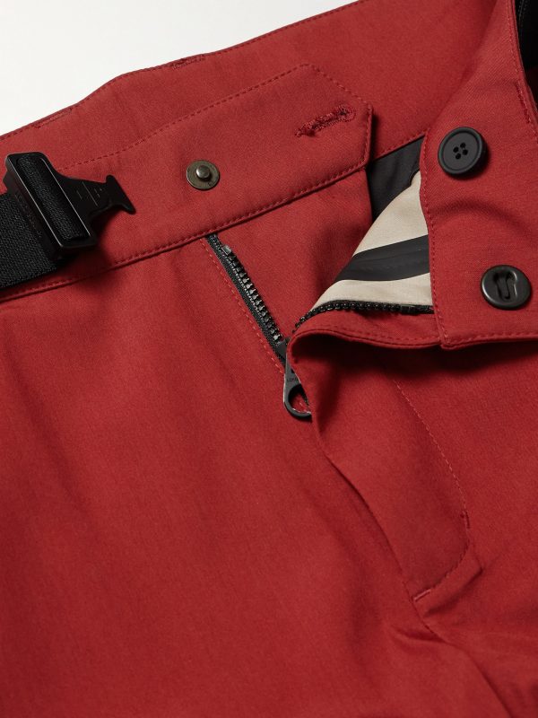 Straight-Leg Belted Virgin Wool-Blend Ski Pants - E1 Straight-Leg Belted Virgin Wool-Blend Ski Pants - E1