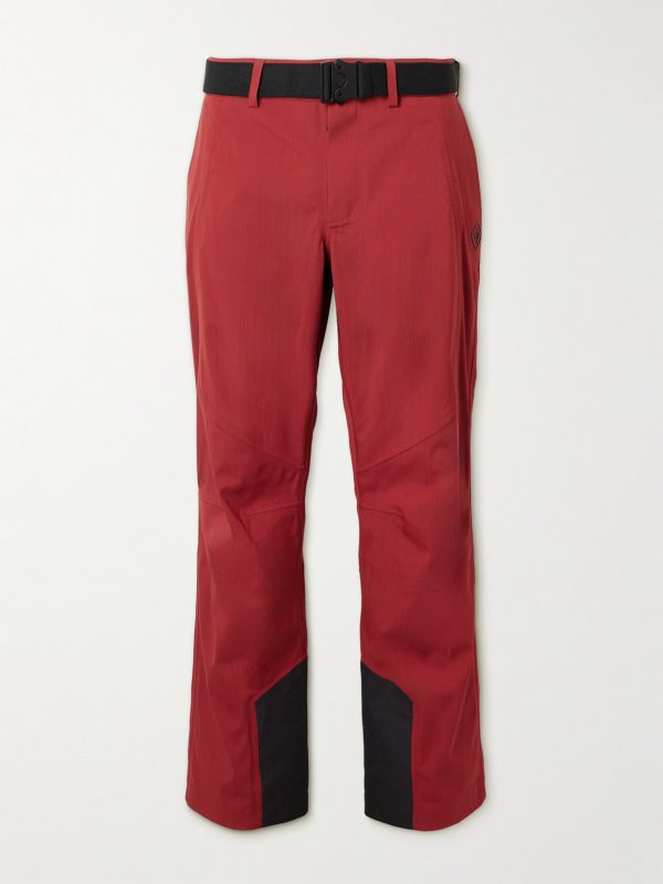 Straight-Leg Belted Virgin Wool-Blend Ski Pants Straight-Leg Belted Virgin Wool-Blend Ski Pants