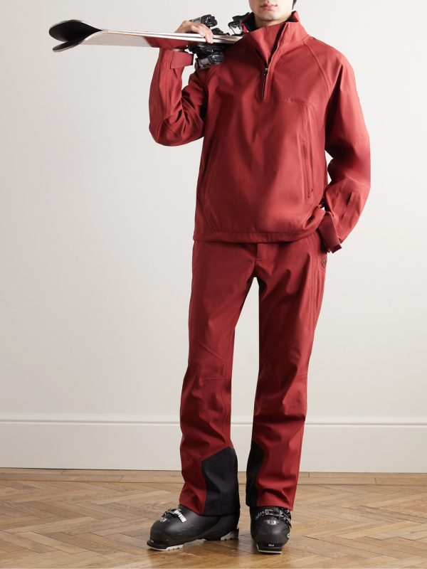 Straight-Leg Belted Virgin Wool-Blend Ski Pants - OU Straight-Leg Belted Virgin Wool-Blend Ski Pants - OU