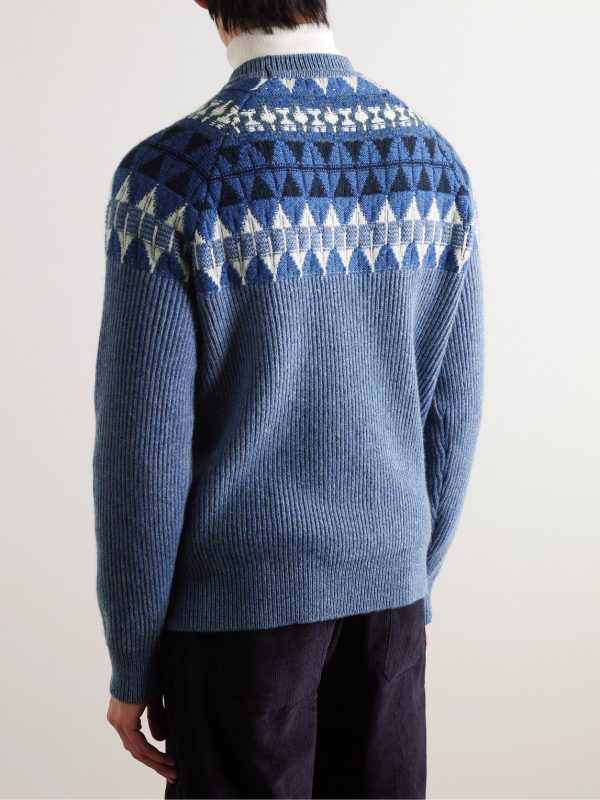 Fair Isle Cashmere Sweater - BK Fair Isle Cashmere Sweater - BK