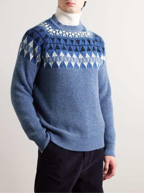 Fair Isle Cashmere Sweater - FR Fair Isle Cashmere Sweater - FR