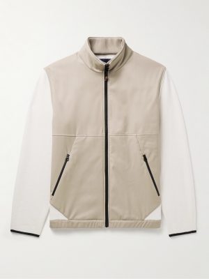 Meribel Panelled Shell and Cashmere Jacket