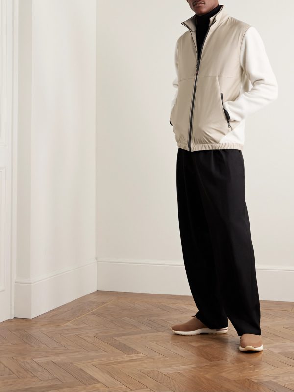 Meribel Panelled Shell and Cashmere Jacket - OU Meribel Panelled Shell and Cashmere Jacket - OU