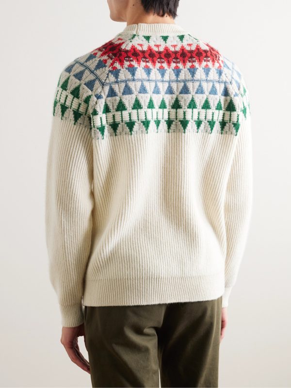 Fair Isle Cashmere Sweater - BK Fair Isle Cashmere Sweater - BK