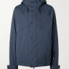 Zurs Ribbed Knit-Trimmed Shell Hooded Ski Jacket Zurs Ribbed Knit-Trimmed Shell Hooded Ski Jacket