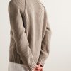 Archer Shawl-Collar Ribbed Cashmere Sweater - BK Archer Shawl-Collar Ribbed Cashmere Sweater - BK