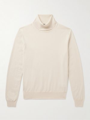 Slim-Fit Baby Cashmere Rollneck Sweater Slim-Fit Baby Cashmere Rollneck Sweater