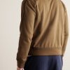Leather-Trimmed Cotton-Blend Jersey Sweatshirt - BK