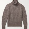 Ribbed Cotton, Yak and Virgin Wool-Blend Rollneck Sweater Ribbed Cotton, Yak and Virgin Wool-Blend Rollneck Sweater
