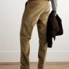 Straight-Leg Cotton-Corduroy Trousers - BK