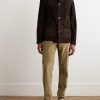 Straight-Leg Cotton-Corduroy Trousers - OU