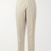 Slim-Fit Cotton-Blend Trousers Slim-Fit Cotton-Blend Trousers