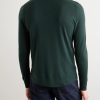 Slim-Fit Baby Cashmere Polo Shirt - BK Slim-Fit Baby Cashmere Polo Shirt - BK
