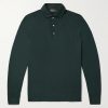 Slim-Fit Baby Cashmere Polo Shirt Slim-Fit Baby Cashmere Polo Shirt