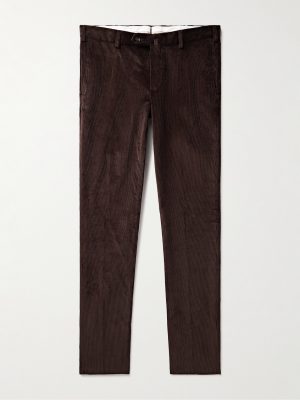 Straight-Leg Cotton-Corduroy Trousers Straight-Leg Cotton-Corduroy Trousers