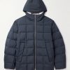 Quilted Shell Down Hooded Jacket Quilted Shell Down Hooded Jacket