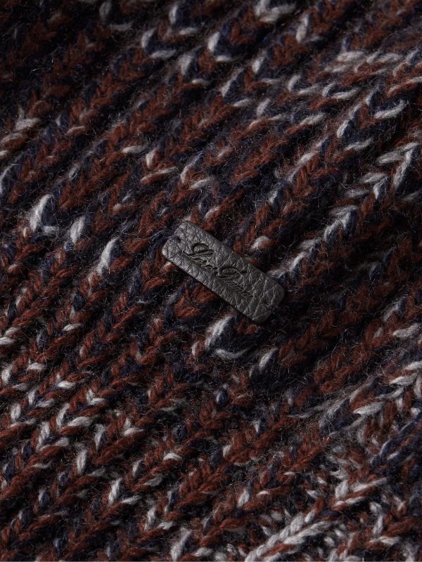 Ribbed Cashmere and Mohair-Blend Sweater - CU Ribbed Cashmere and Mohair-Blend Sweater - CU