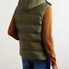 Quilted Padded Shell Hooded Gilet - BK Quilted Padded Shell Hooded Gilet - BK