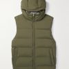 Quilted Padded Shell Hooded Gilet Quilted Padded Shell Hooded Gilet