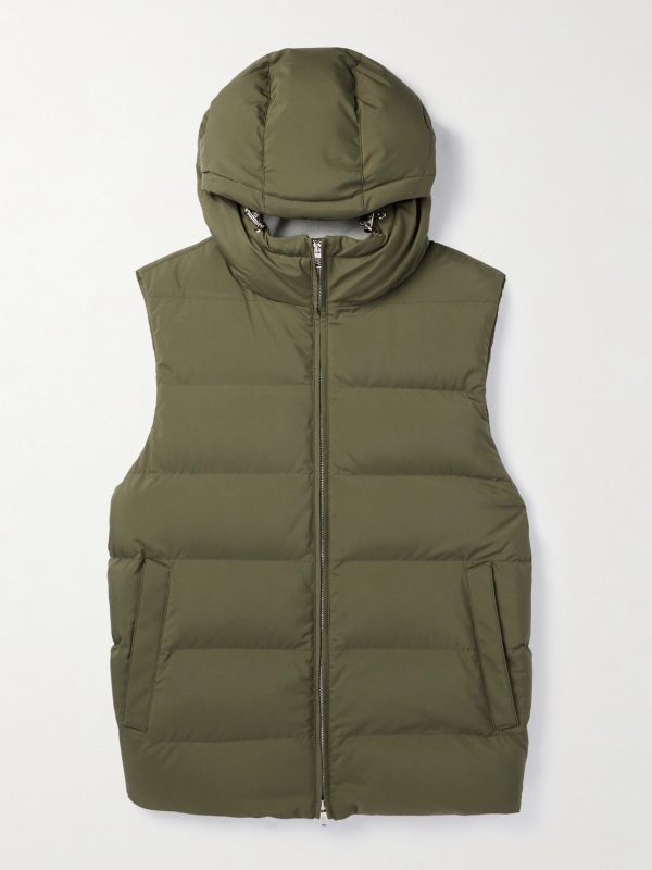 Quilted Padded Shell Hooded Gilet Quilted Padded Shell Hooded Gilet