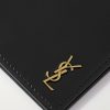 Cassandre Logo-Embellished Glossed-Leather Passport Cover - CU Cassandre Logo-Embellished Glossed-Leather Passport Cover - CU