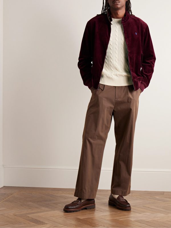 Slim-Fit Cable-Knit Wool and Cashmere-Blend Sweater - OU