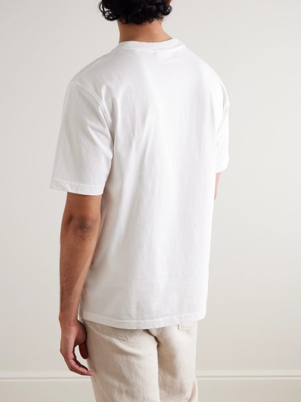 Adam 3209 Logo-Embroidered Pima Cotton-Jersey T-Shirt - BK Adam 3209 Logo-Embroidered Pima Cotton-Jersey T-Shirt - BK
