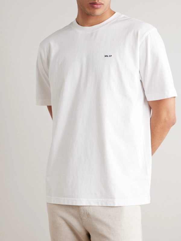Adam 3209 Logo-Embroidered Pima Cotton-Jersey T-Shirt - FR Adam 3209 Logo-Embroidered Pima Cotton-Jersey T-Shirt - FR