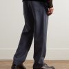 + Throwing Fits Garret 1684 Straight-Leg Twill Trousers - BK + Throwing Fits Garret 1684 Straight-Leg Twill Trousers - BK