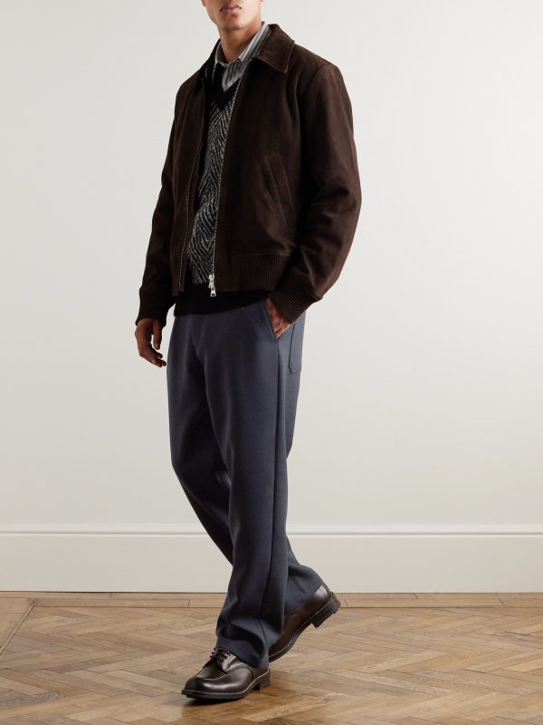 + Throwing Fits Garret 1684 Straight-Leg Twill Trousers - OU + Throwing Fits Garret 1684 Straight-Leg Twill Trousers - OU
