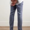 Oscar Straight-Leg Linen and Cotton-Blend Drawstring Trousers - BK