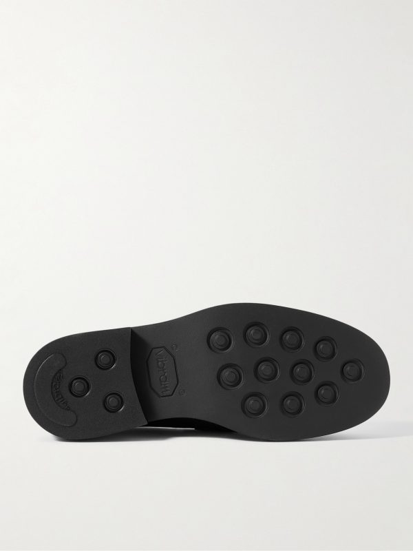 Jacques Two-Tone Leather Penny Loafers - E1