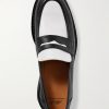 Jacques Two-Tone Leather Penny Loafers - E2