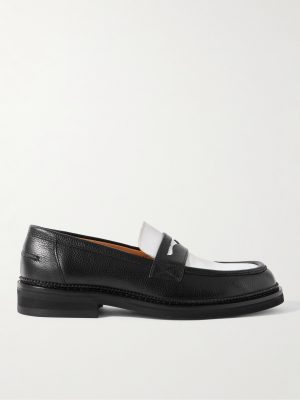 Jacques Two-Tone Leather Penny Loafers Jacques Two-Tone Leather Penny Loafers