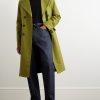 Great Double-Breasted Woven Coat - OU Great Double-Breasted Woven Coat - OU