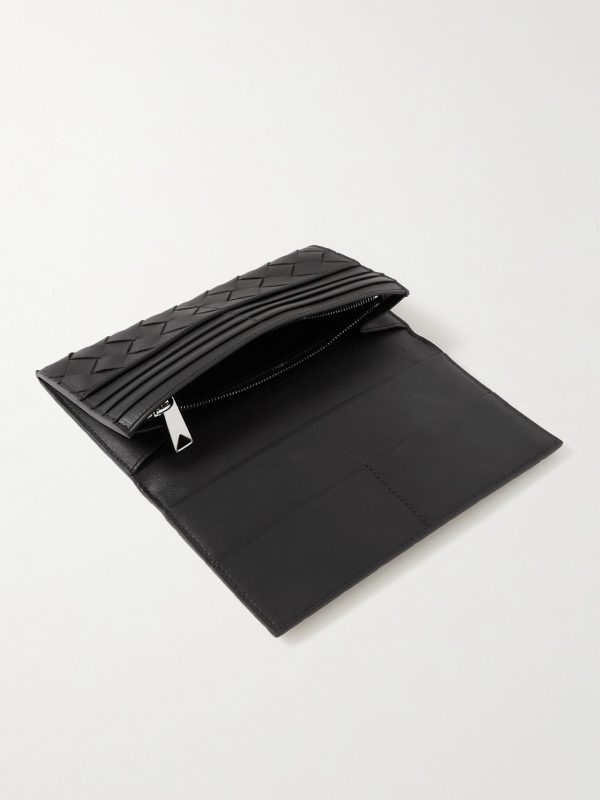 Intrecciato Leather Wallet - E1 Intrecciato Leather Wallet - E1