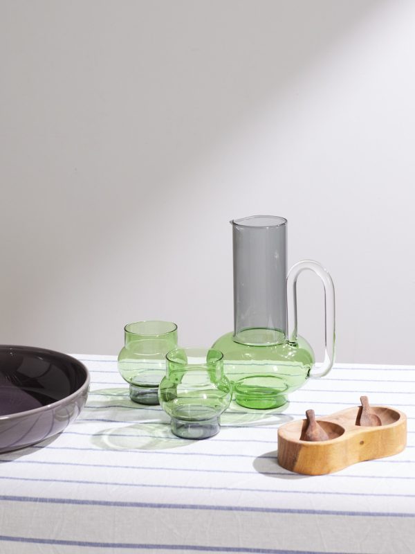 Bump Tall Set of Two Glasses - OU Bump Tall Set of Two Glasses - OU