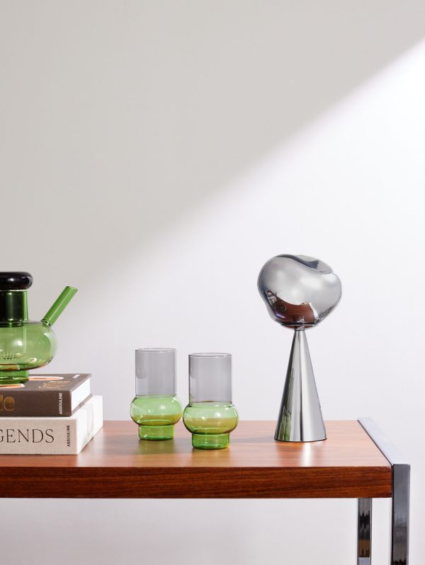 Set of Two Bump Short Glasses - OU Set of Two Bump Short Glasses - OU