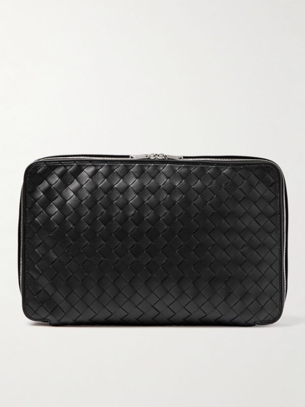 Intrecciato Leather Shirt Holder Intrecciato Leather Shirt Holder
