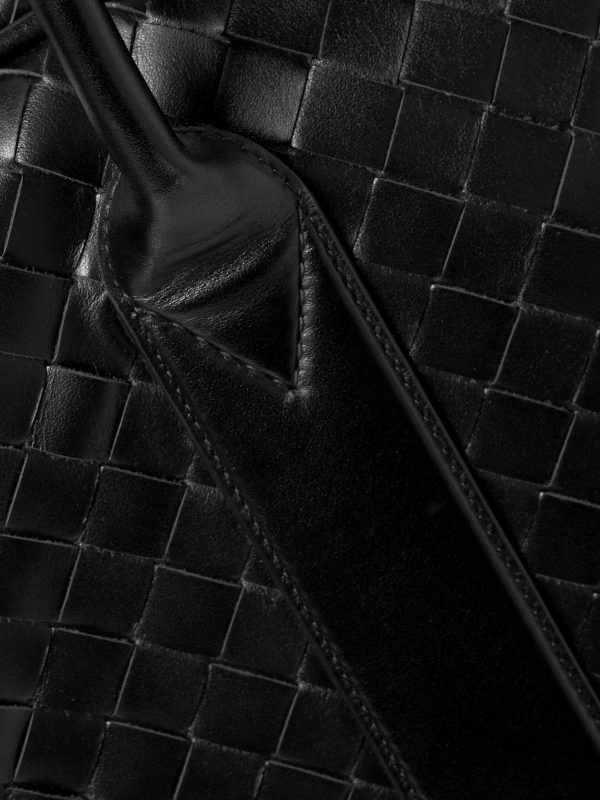 Large Intrecciato Embellished Leather Briefcase - CU Large Intrecciato Embellished Leather Briefcase - CU