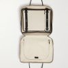 Large Intrecciato Embellished Leather Briefcase - E1 Large Intrecciato Embellished Leather Briefcase - E1
