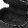 Intrecciato Leather Cufflinks Holder - E1