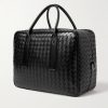 Intrecciato Leather Briefcase - BK