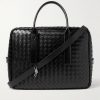 Intrecciato Leather Briefcase