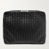 Intrecciato Leather Packing Cube