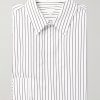 Pinstriped Cotton-Poplin Shirt