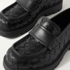 Haddock Intrecciato Leather Loafers - CU Haddock Intrecciato Leather Loafers - CU